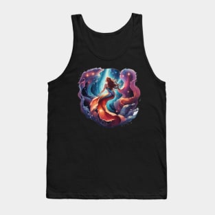 Galaxy Mermaid Tank Top